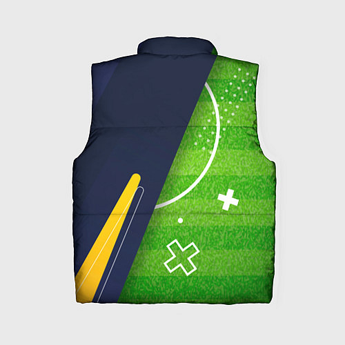 Женский жилет Hoffenheim football field / 3D-Черный – фото 2