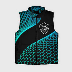 Женский жилет Roma football net, цвет: 3D-черный
