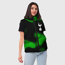 Женский жилет Tottenham sport halftone, цвет: 3D-черный — фото 2