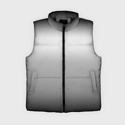Женский жилет Градиент чёрно-серый, цвет: 3D-черный