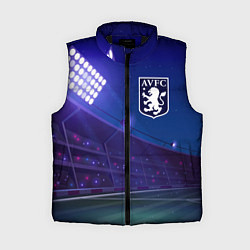 Женский жилет Aston Villa ночное поле, цвет: 3D-черный