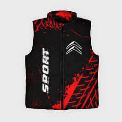 Женский жилет Citroen red sport tires