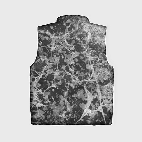 Женский жилет Абстракция - серый антрацит / 3D-Светло-серый – фото 2
