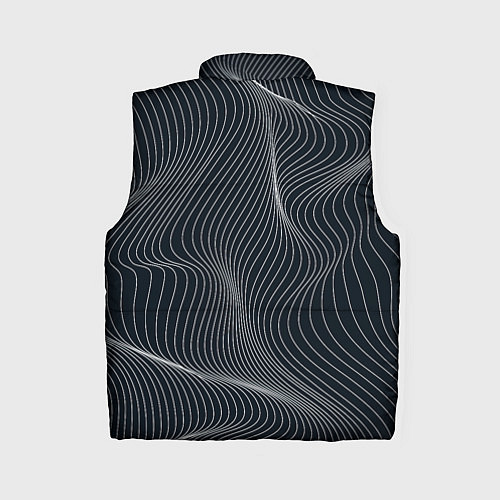 Женский жилет Черная аннигиляция / 3D-Светло-серый – фото 2