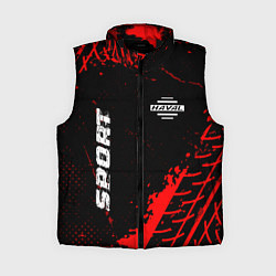 Женский жилет Haval red sport tires, цвет: 3D-черный