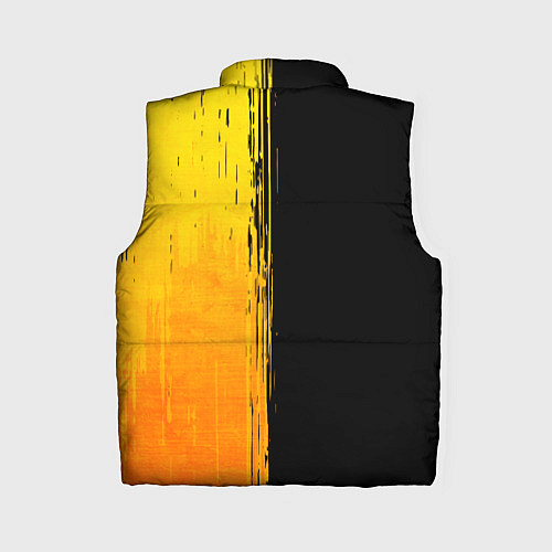 Женский жилет Liverpool - gold gradient по-вертикали / 3D-Черный – фото 2