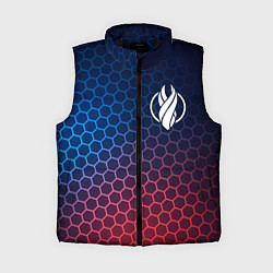 Женский жилет Dead Space неоновые соты