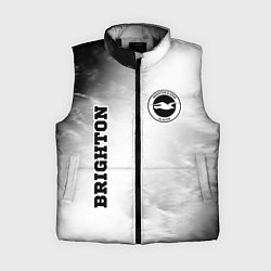 Женский жилет Brighton sport на светлом фоне вертикально, цвет: 3D-черный