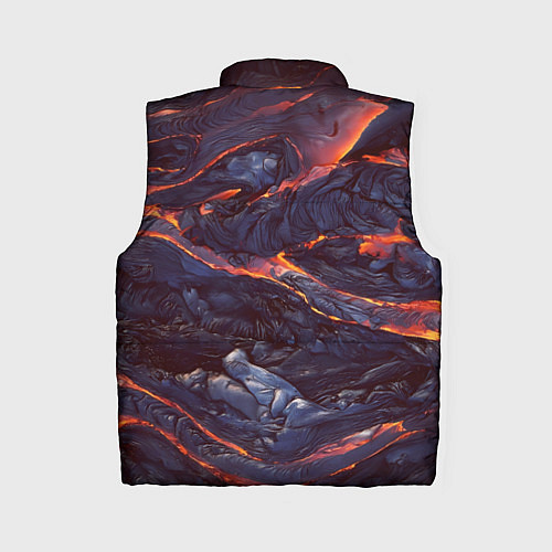 Женский жилет Лавовые реки / 3D-Светло-серый – фото 2
