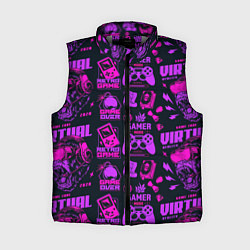 Женский жилет Virtual reality lettering, цвет: 3D-светло-серый