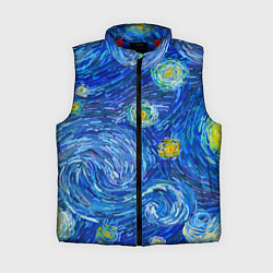 Женский жилет Мазки ван гога