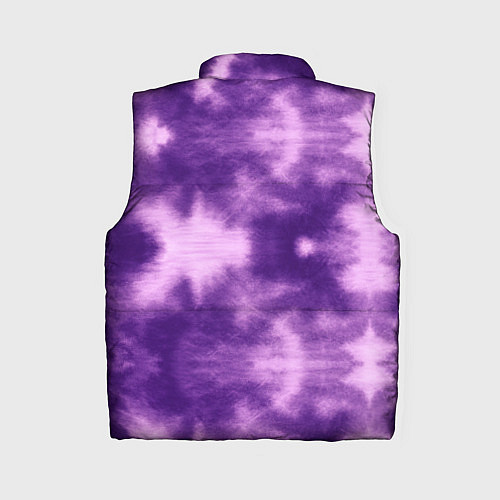 Женский жилет Фиолетовый тайдай / 3D-Черный – фото 2