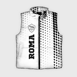 Женский жилет Roma sport на светлом фоне по-вертикали, цвет: 3D-черный