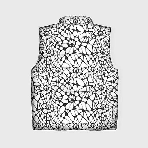 Женский жилет Абстрактный узор из звезд / 3D-Светло-серый – фото 2