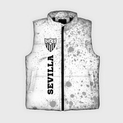 Женский жилет Sevilla sport на светлом фоне по-вертикали