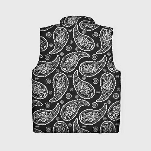 Женский жилет Паттерн огурцы / 3D-Черный – фото 2