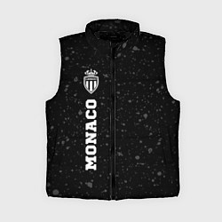 Женский жилет Monaco sport на темном фоне по-вертикали