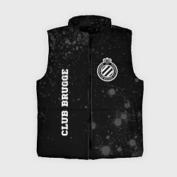 Женский жилет Club Brugge sport на темном фоне вертикально