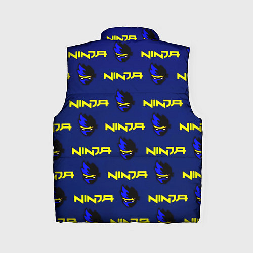 Женский жилет Ninja fortnite games / 3D-Красный – фото 2
