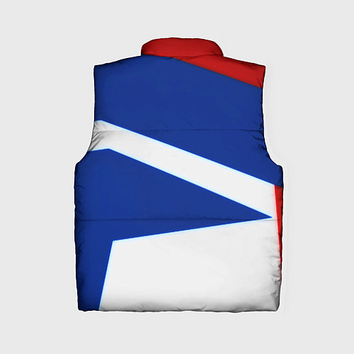 Женский жилет Россия спортивная коллекция геометрия / 3D-Черный – фото 2