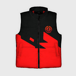 Женский жилет CSGO стильная геометрия красный, цвет: 3D-красный