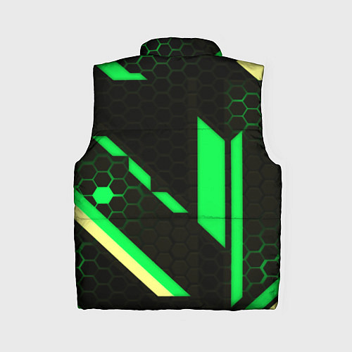 Женский жилет Minecraft creeper game pattern / 3D-Черный – фото 2