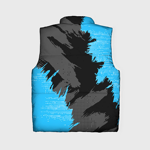 Женский жилет Extreme blue / 3D-Черный – фото 2