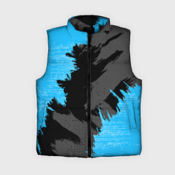 Женский жилет Extreme blue, цвет: 3D-черный