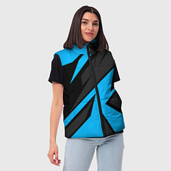Женский жилет Geometry racing, цвет: 3D-черный — фото 2
