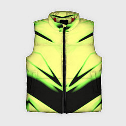 Женский жилет Geometry stripes кислотный стиль