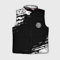 Женский жилет Inter абстрактные краски текстура