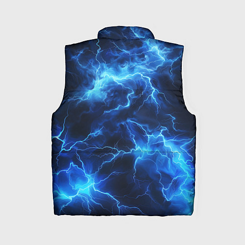 Женский жилет Элементаль энергии текстура / 3D-Черный – фото 2