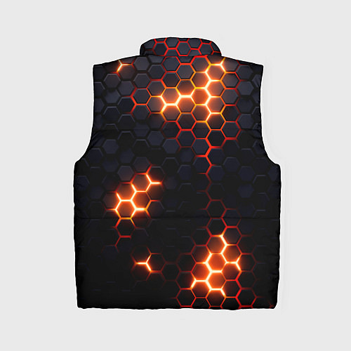 Женский жилет N7 mass effect logo / 3D-Черный – фото 2