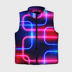 Женский жилет Светящиеся неоновые дуги