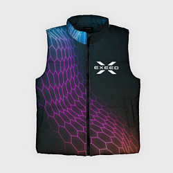 Женский жилет Exeed neon hexagon