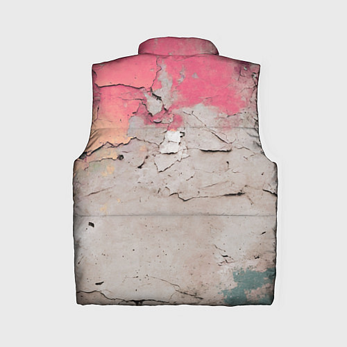Женский жилет Старая стена с краской / 3D-Светло-серый – фото 2