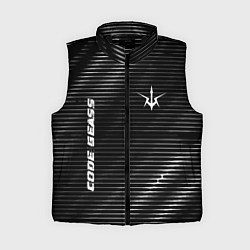 Женский жилет Code Geass metal anime lines, цвет: 3D-черный