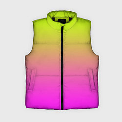 Женский жилет Градиент яркий
