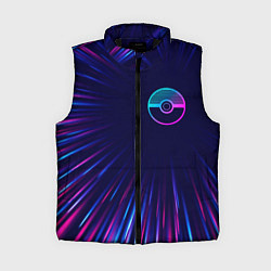 Женский жилет Pokemon neon blast lines
