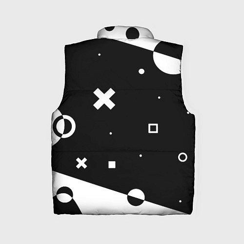 Женский жилет PUBG game pattern / 3D-Светло-серый – фото 2