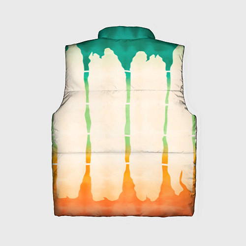 Женский жилет Abstract color stripes / 3D-Светло-серый – фото 2