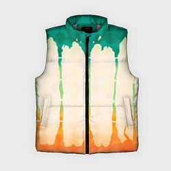 Женский жилет Abstract color stripes, цвет: 3D-светло-серый