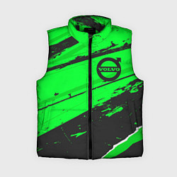 Женский жилет Volvo sport green, цвет: 3D-черный