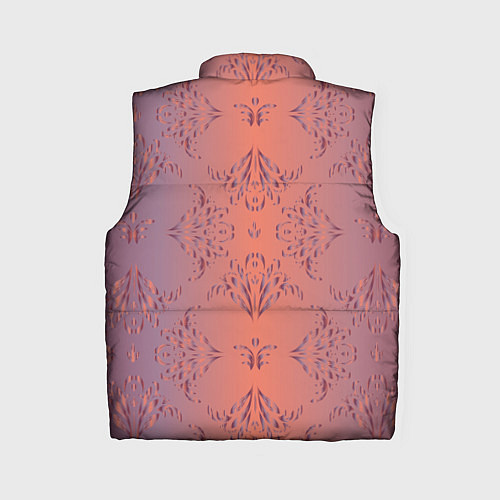 Женский жилет Векторные узоры / 3D-Светло-серый – фото 2