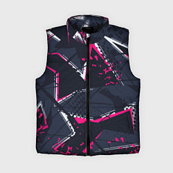 Женский жилет Абстрактный узор с геометрической концепцией