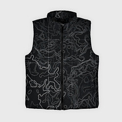 Женский жилет Топографическая карта