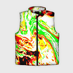 Женский жилет Кислотные краски