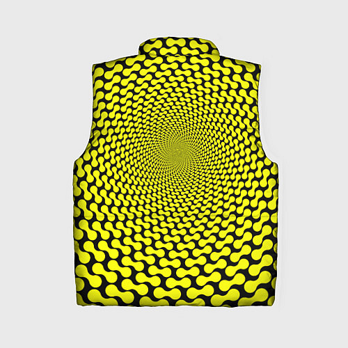 Женский жилет Ядовитая геометрическая иллюзия / 3D-Черный – фото 2