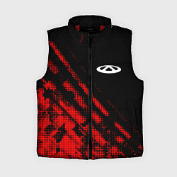 Женский жилет Chery sport grunge, цвет: 3D-красный