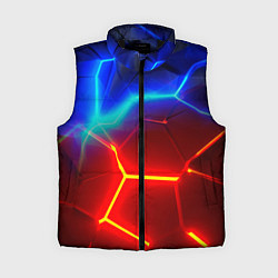 Женский жилет Красные плиты с ярким светом